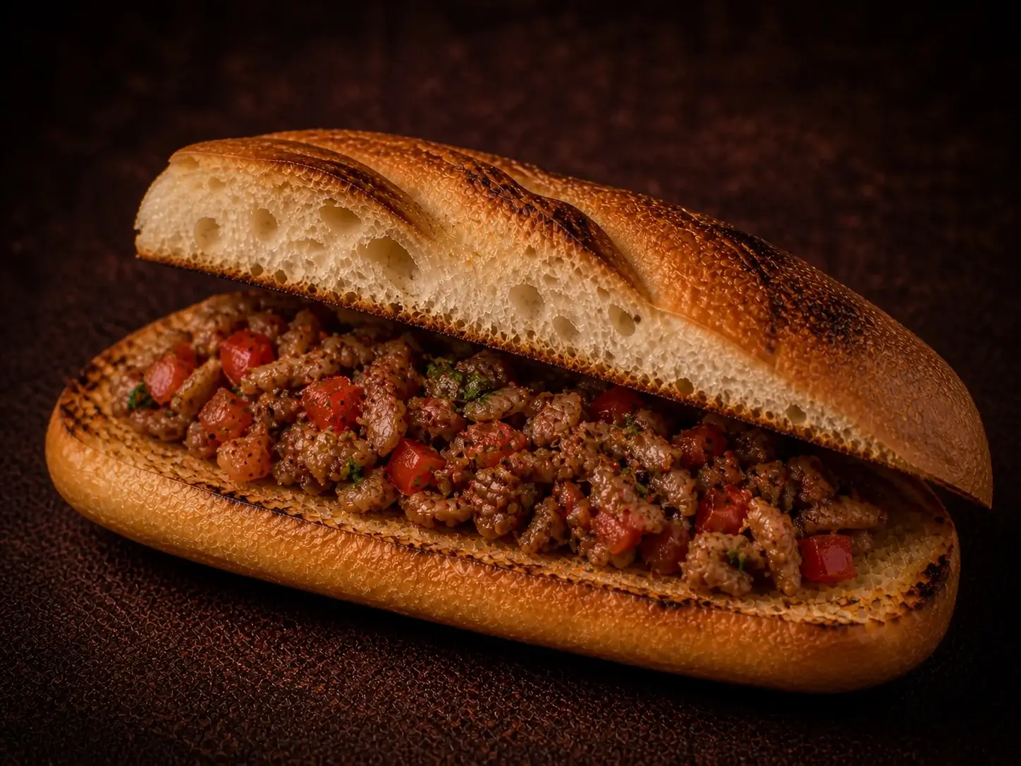 Köz’de ekmek arası kokoreç